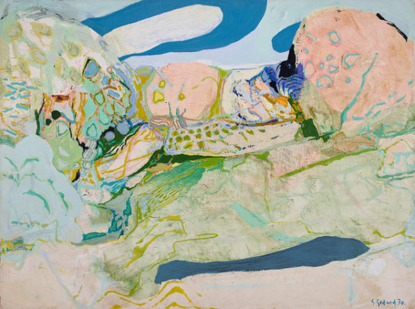 Gabriel GODARD, Paysage, 1970