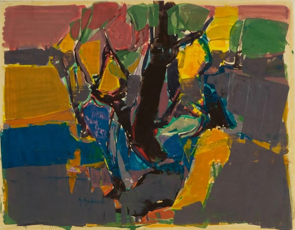 Gabriel GODARD, L' arbre noir , 1961