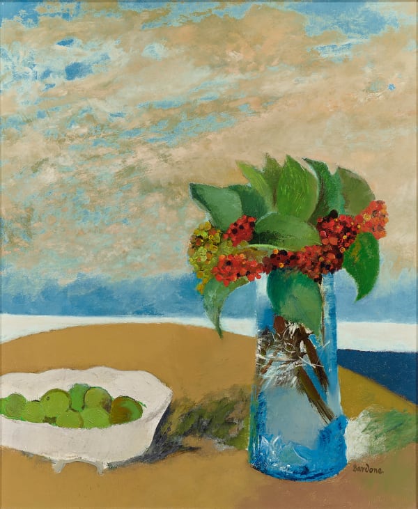 Guy BARDONE, Prunes et sorbier, 1983