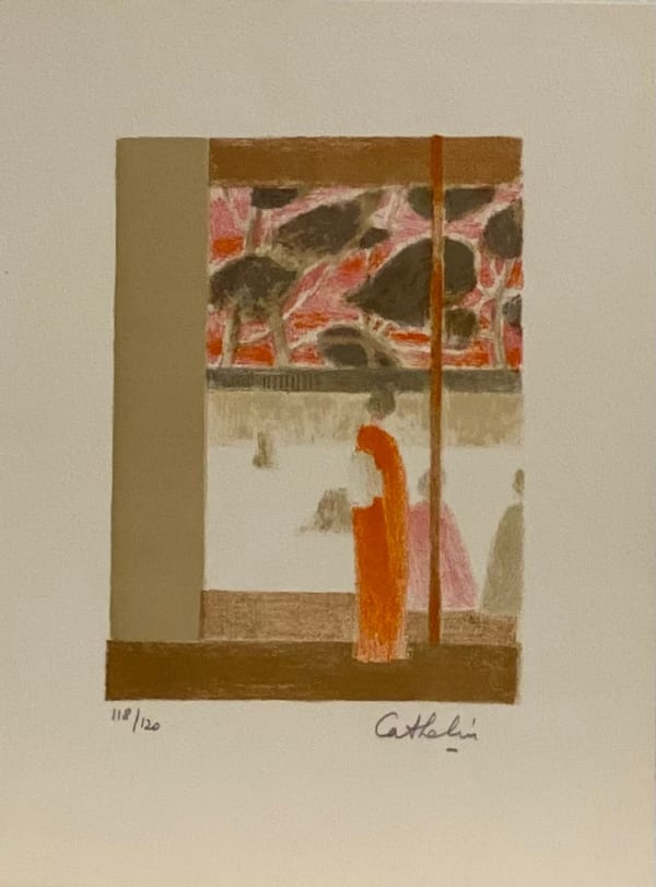 Bernard CATHELIN, Soir à Ryoangi, 1975