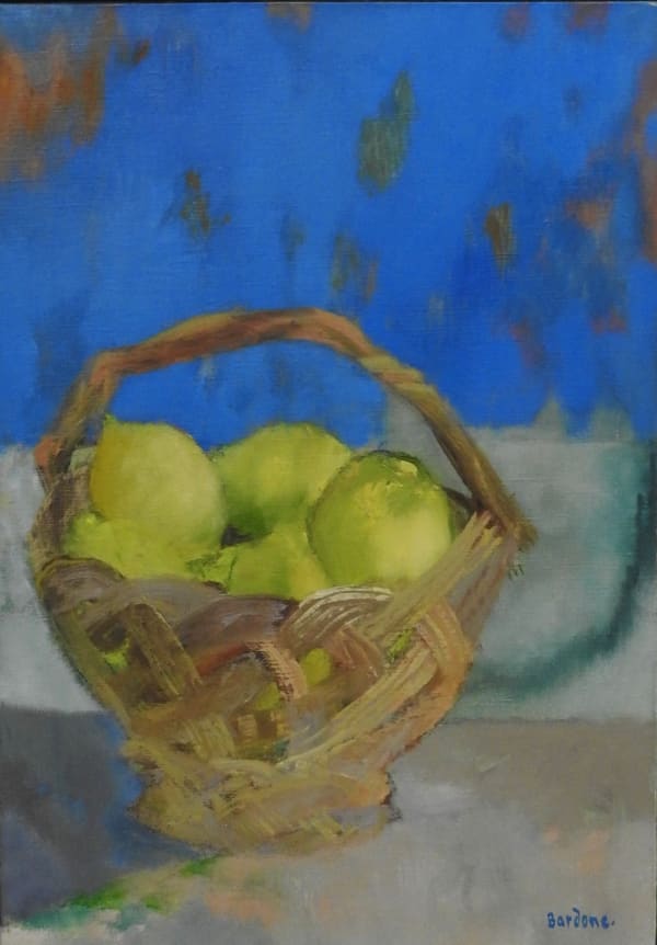 Guy BARDONE, Le panier de fruits, 1998