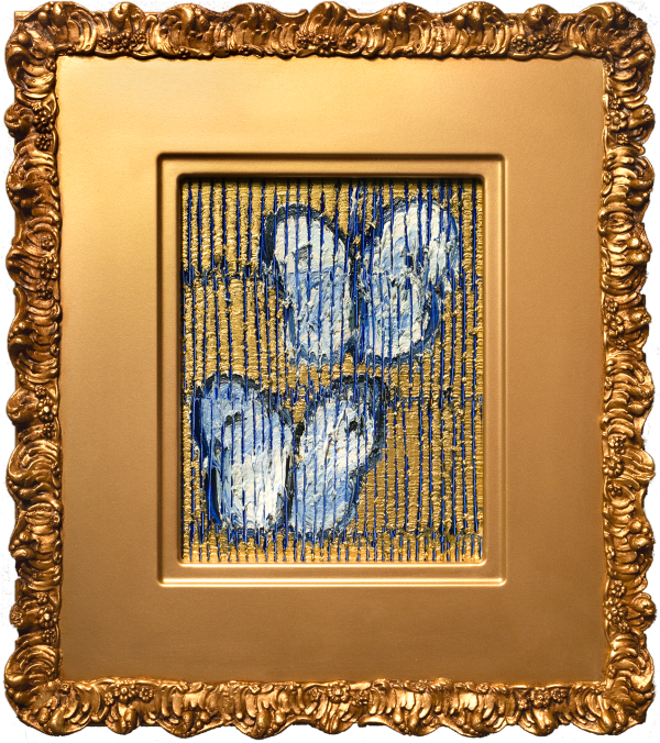 Hunt Slonem, 'Shimmer 4' Unique Painting, 2024
