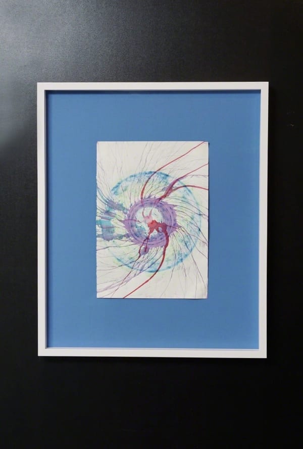 Damien Hirst, Unique Spin Drawing, 2001