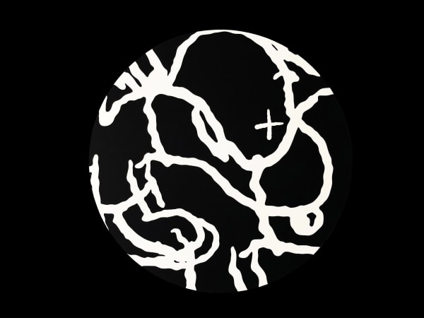 KAWS, 'Man's Best Friend Tondo' Unqiue Work, 2010