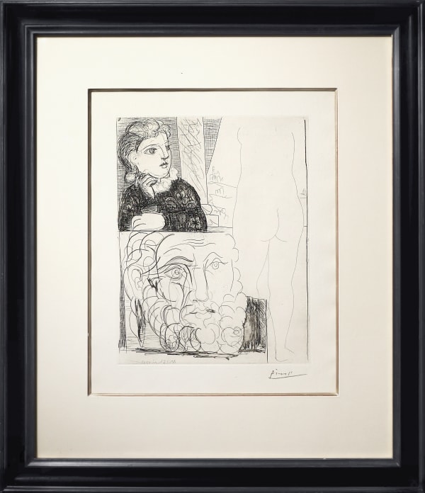 Pablo Picasso, 'La Bonne dans l'Atelier de Sculpture' (S.V. 71), 1933