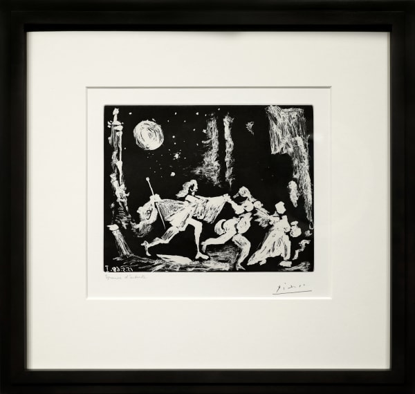 Pablo Picasso, ‘La Célestine Et Ca Créature Entraînent Le Pigeon Beau Payeur’, 1968