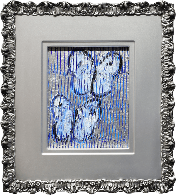 Hunt Slonem, 'Flight' Unique painting, 2024