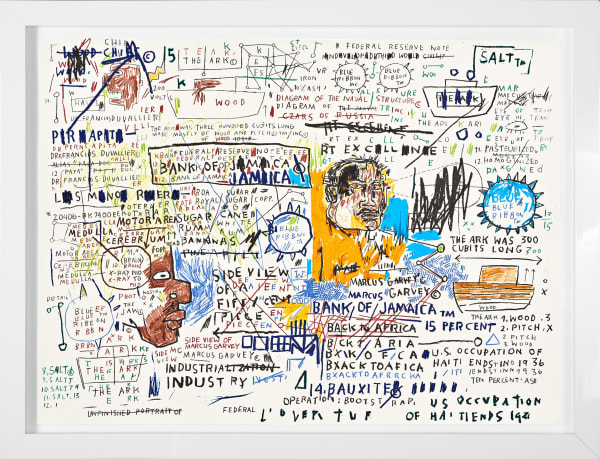 Jean-Michel Basquiat, '50 Cent Piece' , 1982-83/2020