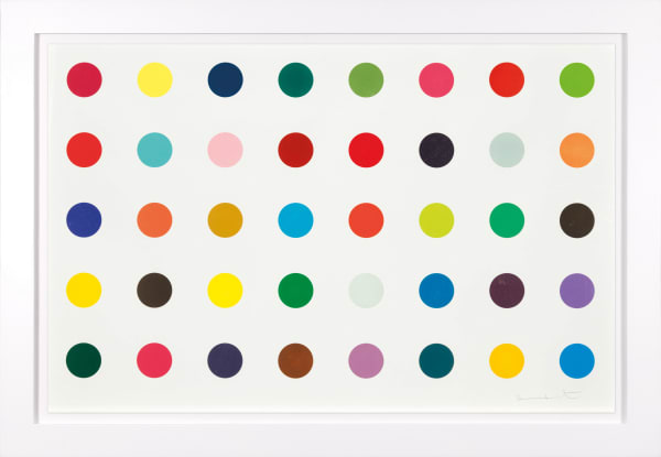 Damien Hirst, 'Methyl Phenylsulfoxide' Woodcut, 2010