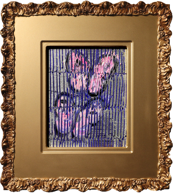 Hunt Slonem, 'Ascension' Unique Painting, 2024