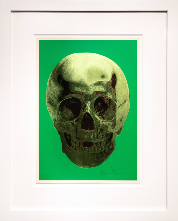 Damien Hirst, 'Till Death Do Us Part' Skull (Green/Brown), 2012