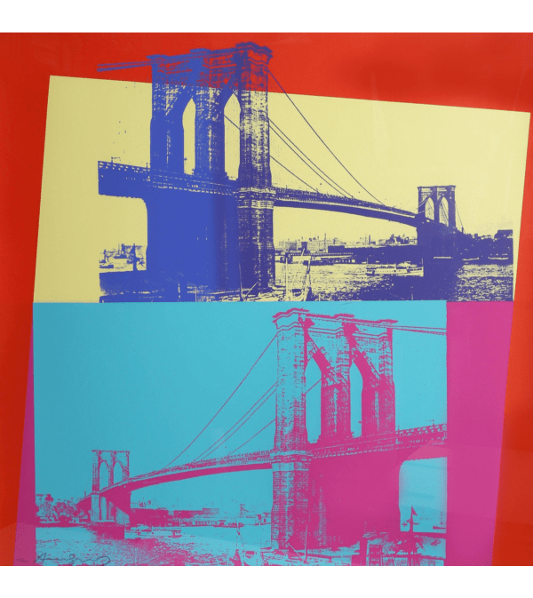 Andy Warhol, 'Brooklyn Bridge' Screenprint F&S II.290, 1983