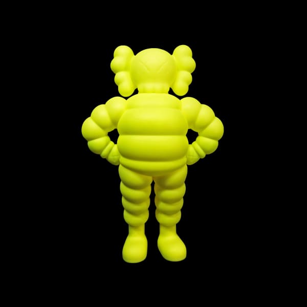 KAWS, 'CHUM' Yellow Vinyl Figure, 2023