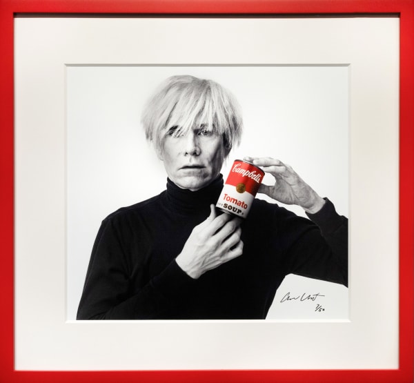 Andrew Unangst, 'Andy Warhol with Red Campbell's Soup' Archival Photographic Print, 1985/2025