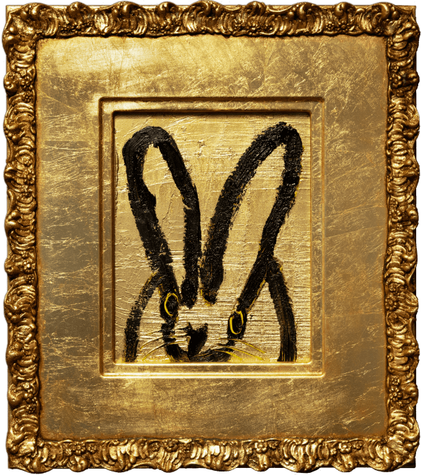Hunt Slonem, 'Leon' Unique Oil Painting, 2024