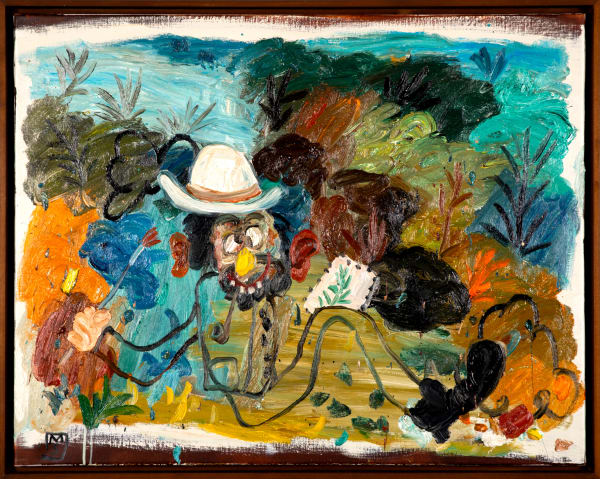 Matías Sánchez, 'El Viejo Pintor En El Campo' Unique Work, 2022