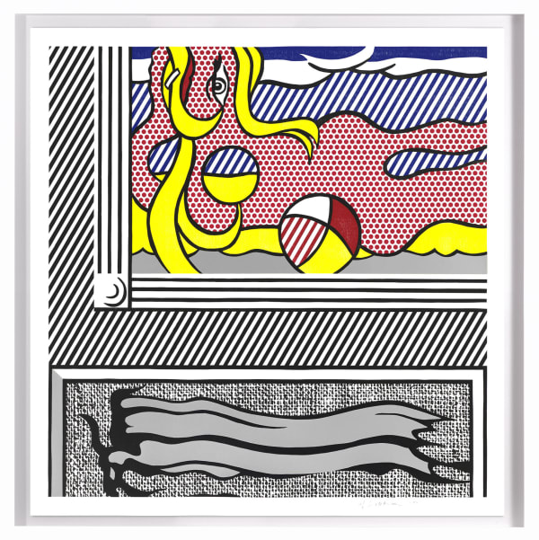 Roy Lichtenstein, 'Two Paintings: Beach Ball', 1984