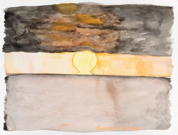 Isamu Guy Conners, Ocean Sunset, 2020
