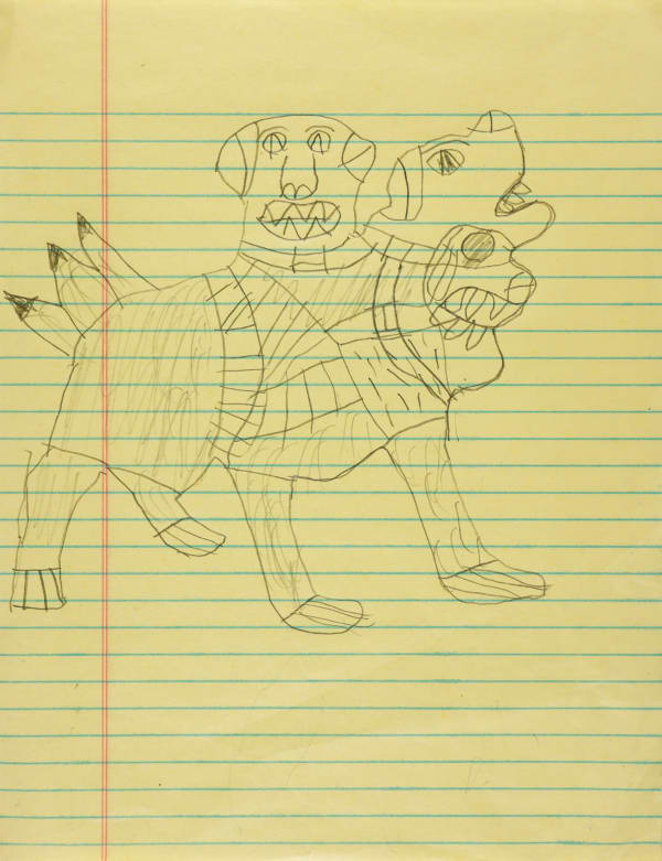 Jean Wilson, Untitled (Three Headed Dog) , n.d.