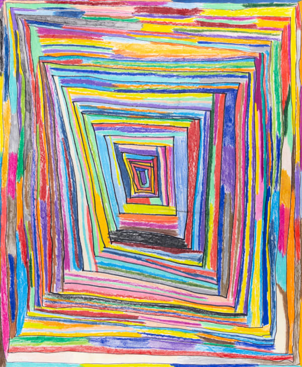 Joey Center, Primary Color Square, 2023