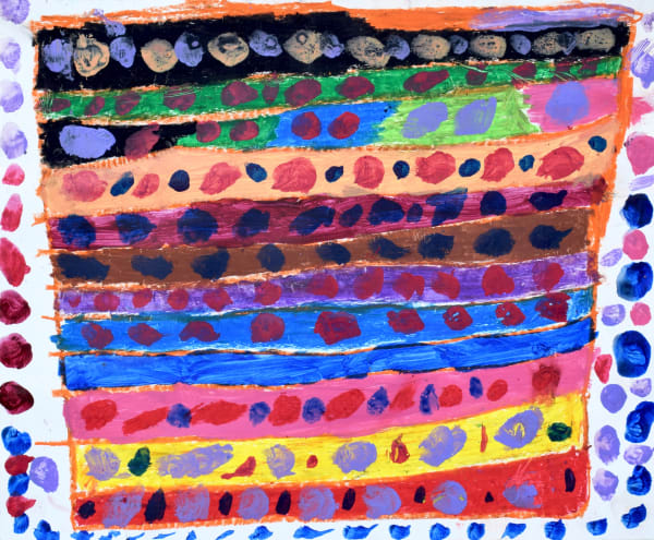 Marcus Imani Kennedy, Art Design and Dots, 2021