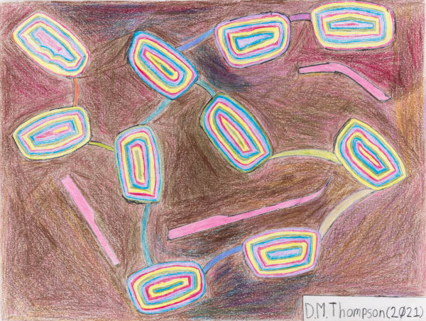 Dave Thompson, Warped Glasses, 2021