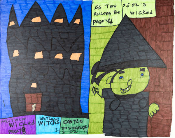 Maria Vanik, Wicked Witch's Spotlight Hollywood Castle The Wizard of Oz, n.d.