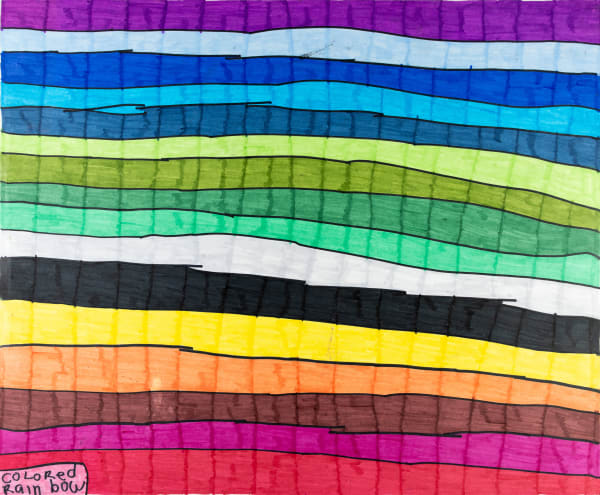Maria Vanik, Colored Rainbow, n.d.