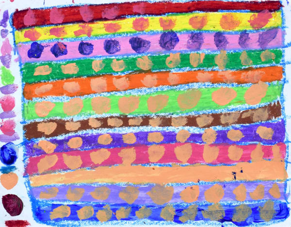 Marcus Imani Kennedy, Art Pattern and Art Design and Dots , 2021