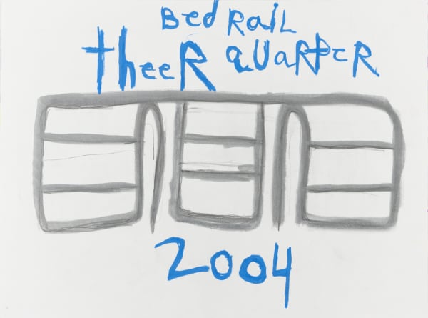Renata Berdes, Bed Rail Theer Quarper 2004, 2024
