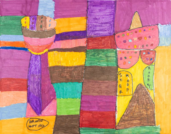 Maria Vanik, 10 Moon Boat Rocket Hot Dog, 2021