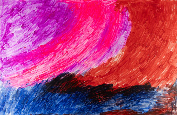 Lawrence M., Colored Rainbow, 2022