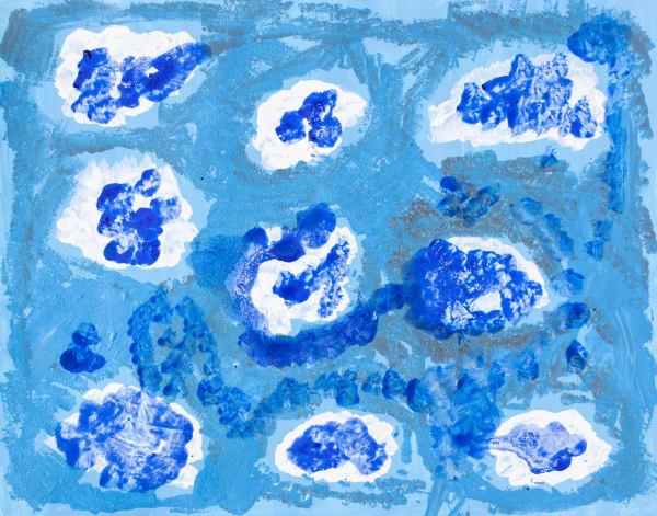 Marcelo Aguilar, Blue Sky with Cloud, 2023