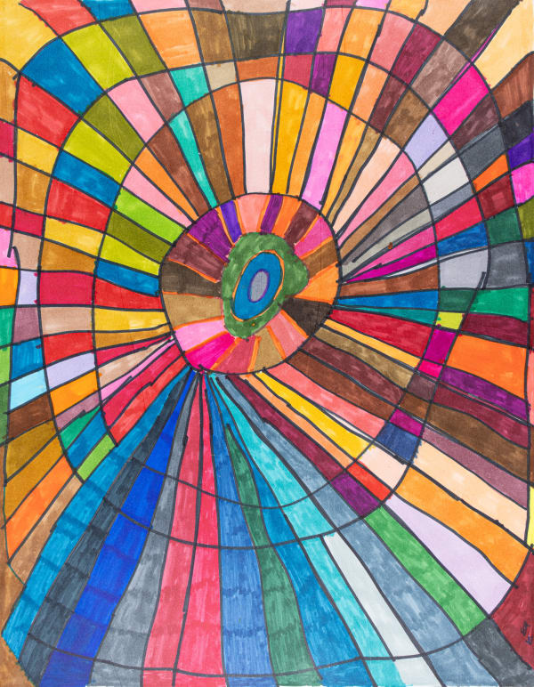 Maria Vanik, Sun Rainbow and Colors, 2024