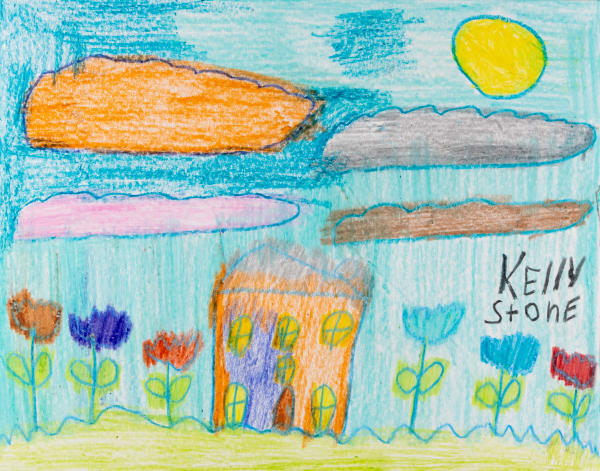 Kelly Stone, House Flowers Clouds and The Sun, 2019