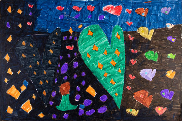 Maria Vanik, Diamond, Heart, and Tree, 2020