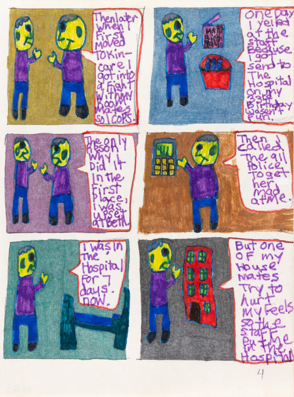 Christina Zion, Untitled (Then later when I first moved to kin-care), n.d.