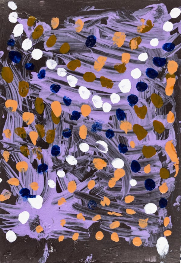 Marcelo Aguilar, Dark Dot Color (Both Ways), 2025