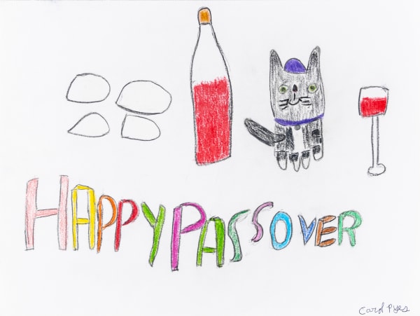 Carol Pyes, Happy Passover, 2023