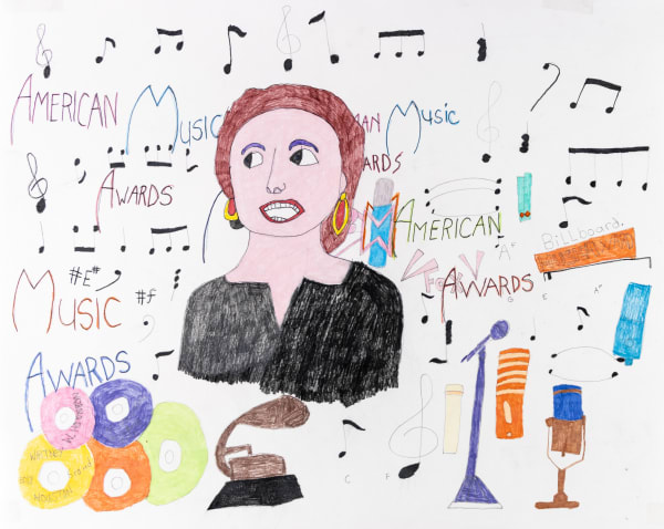 Christina Zion, Whitney Houston "The Greatest Hits" Fan Art, 2021