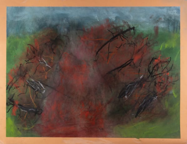 Chris Viau, Walk through a Fall Path, 2023