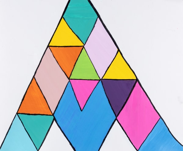 Alysha Kostelny, Diamond on Diamond, 2022