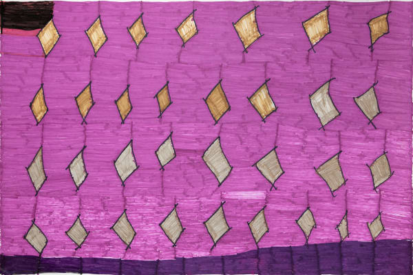 Maria Vanik, Untitled (Diamonds), 2018