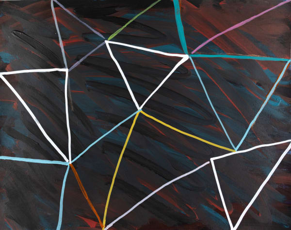 Alysha Kostelny, Connected Triangles, 2025
