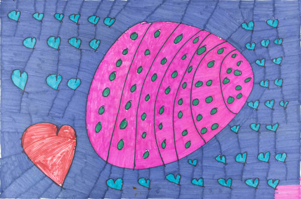 Maria Vanik, Circle and Heart, 2018