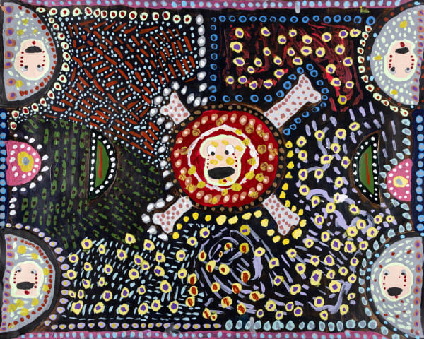 Marcelo Aguilar, Day of Dead Googly Eyes, 2023