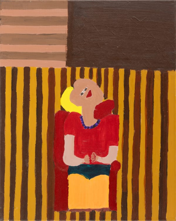 Alysha Kostelny, Lady Sitting in a Chair, 2019