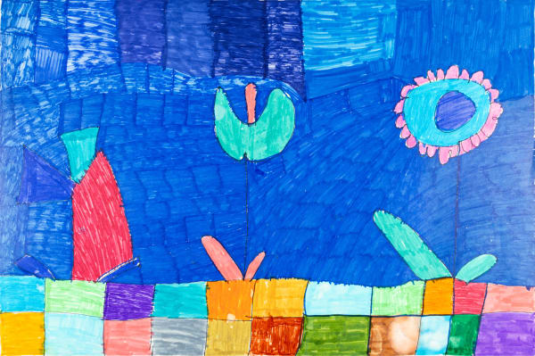 Maria Vanik, The Flowers and Shapes , 2020