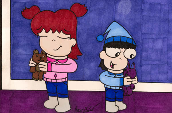 Rocco DiCaro, Kids Saying "Good Night" to their Toys, 2024