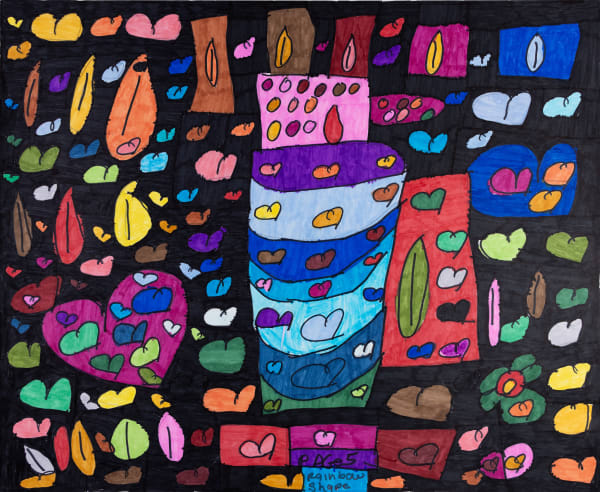 Maria Vanik, Rainbow Shapes, n.d.